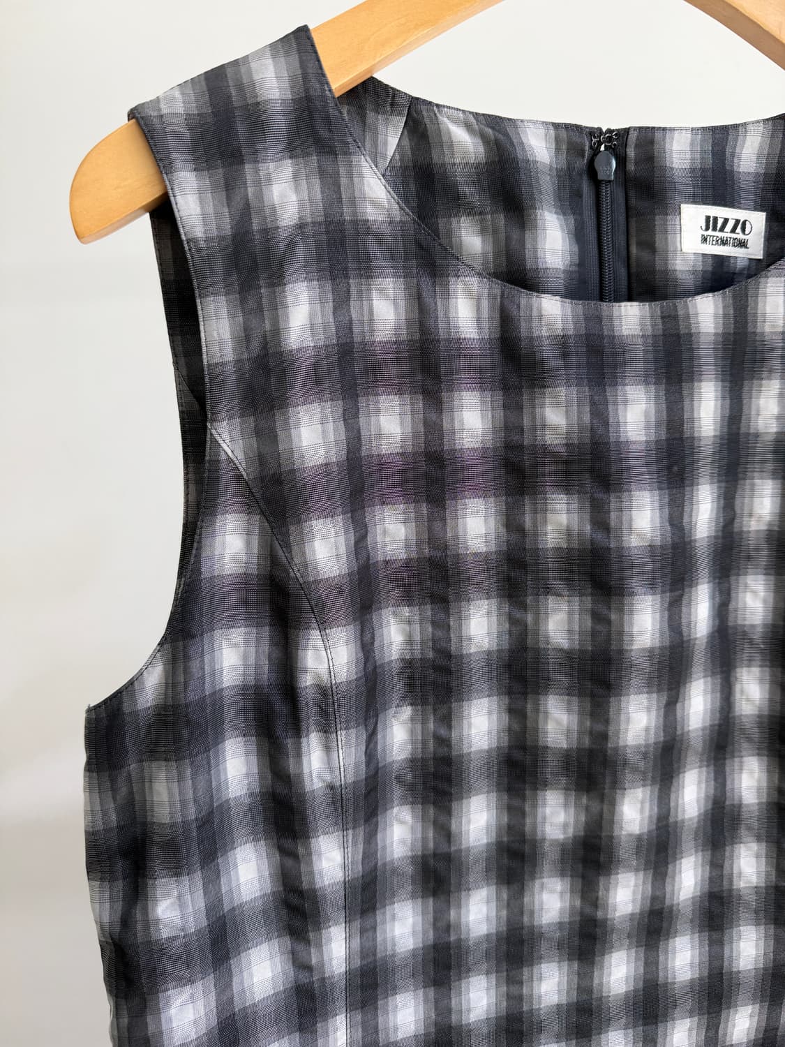 JIZZO (Made in Japan) 체크 원피스  상품이미지3