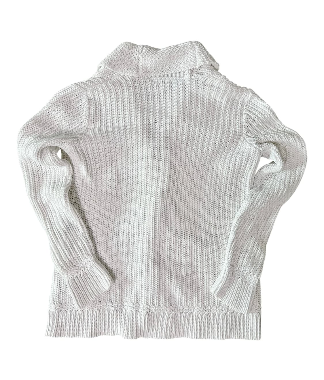 폴로 랄프로렌 화이트 숄카라 토글 니트 가디건 S 상품이미지4