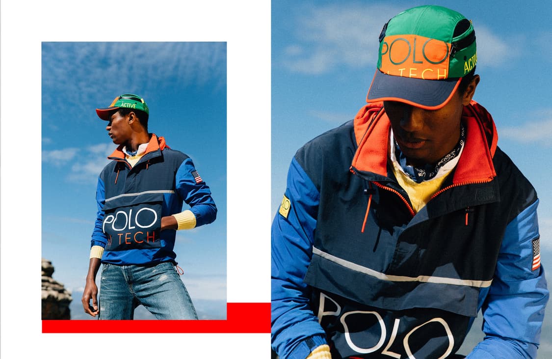 90's 폴로 랄프로렌 빈티지 하이테크 자켓 XL 정품 상품이미지5