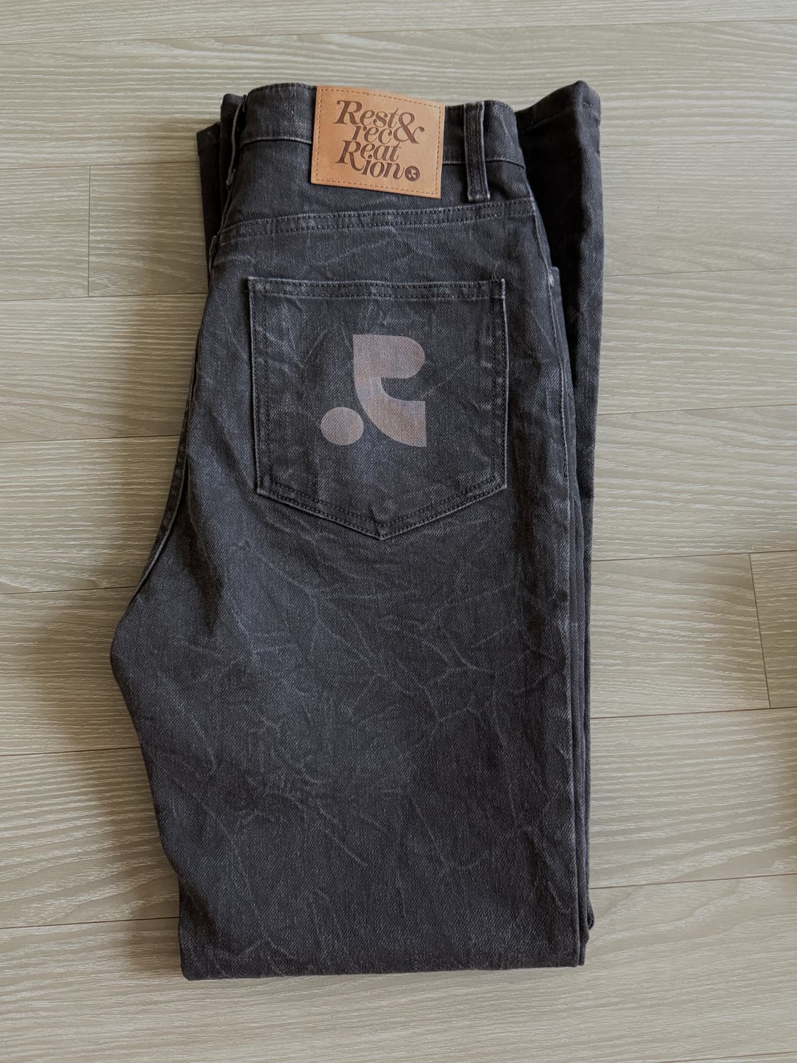 레스트앤레크레이션 WIDE FLARE JEANS - BROWN 상품이미지4