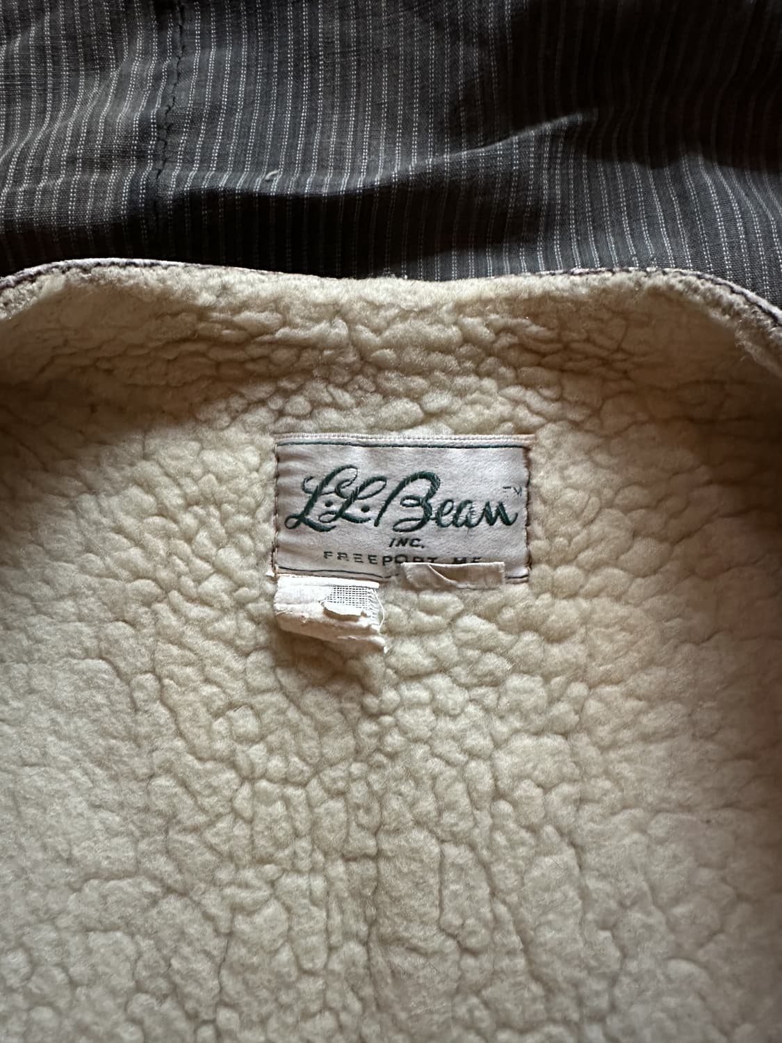 60s LL Bean Leather Vest 상품이미지8