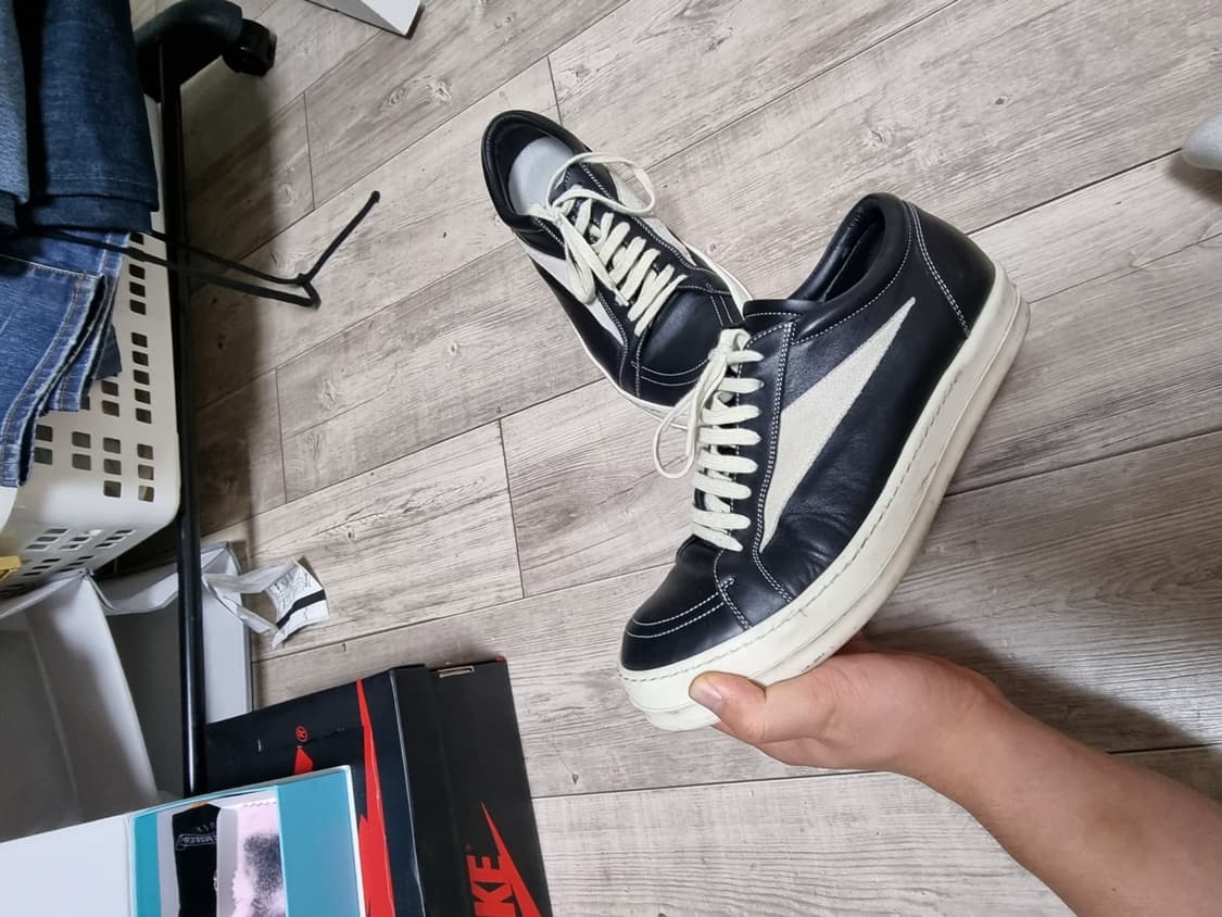 [42.5]릭오웬스 반스 로우 블랙밀크 상품이미지3