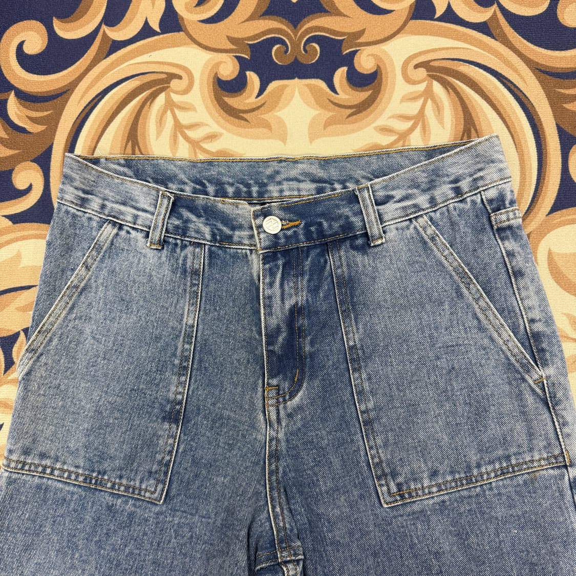 (M)엑스톤즈 XTONZ 중청 데님팬츠 상품이미지2