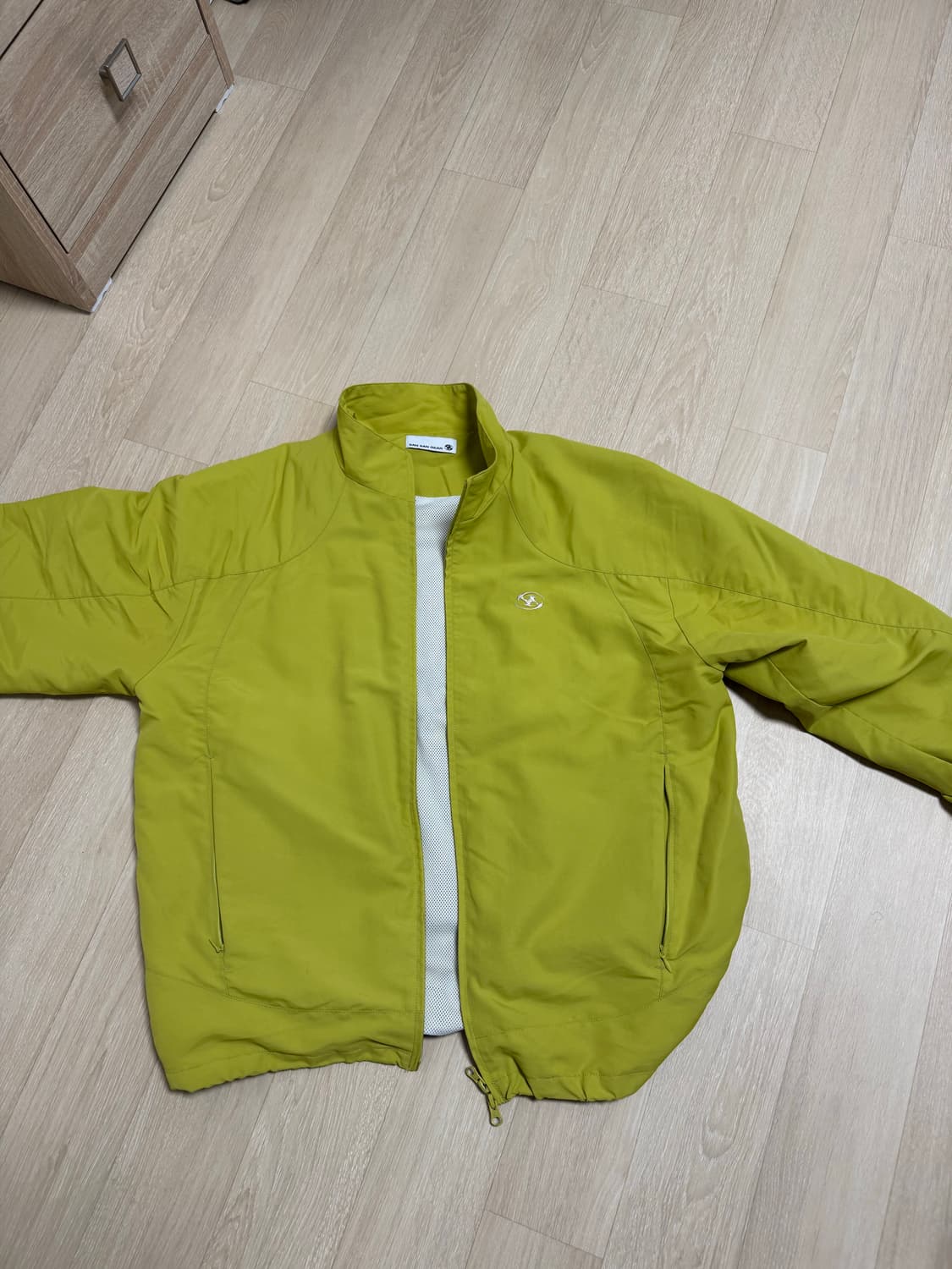 산산기어 도킹 자켓 라임 - 22FW 상품이미지1