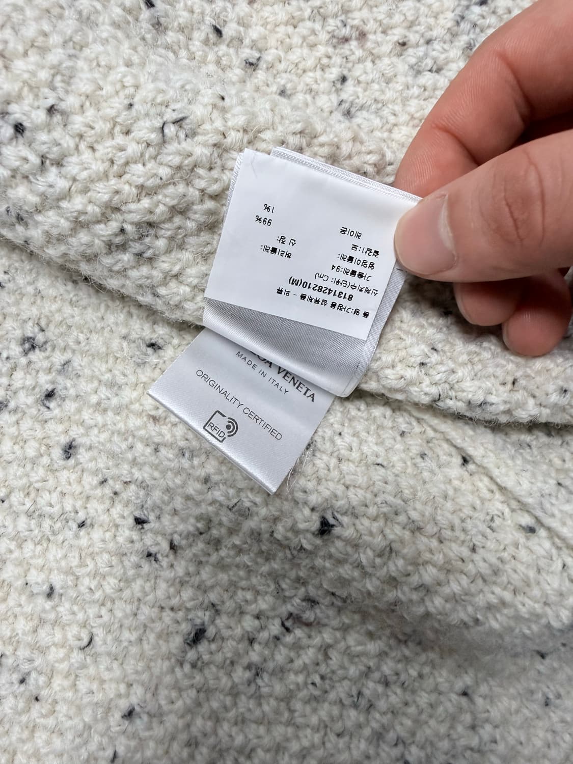 보테가베네타 울셔츠 m사이즈 상품이미지6