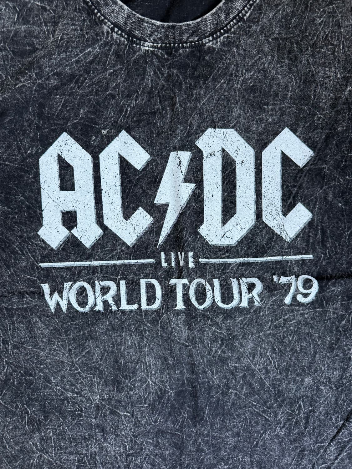 ACDC 월드투어 79 민소매 나시 티셔츠 상품이미지2