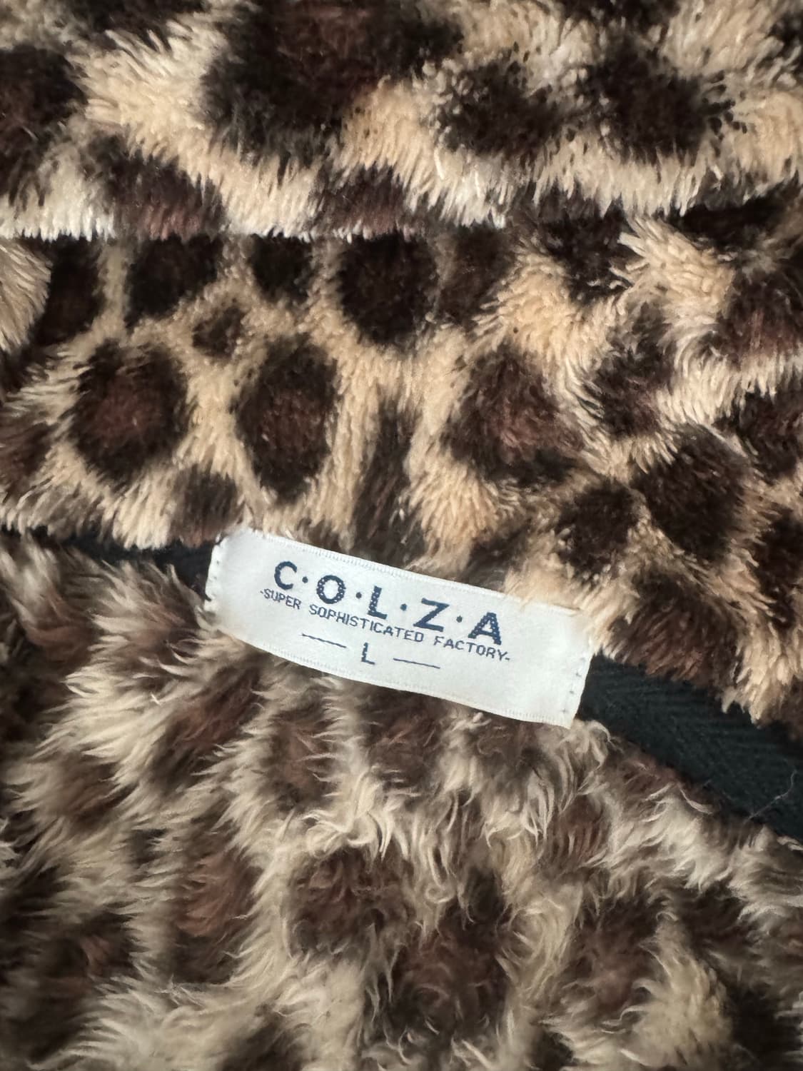 “COLZA” Gya-ru st Leopard hooded zip-up 상품이미지4