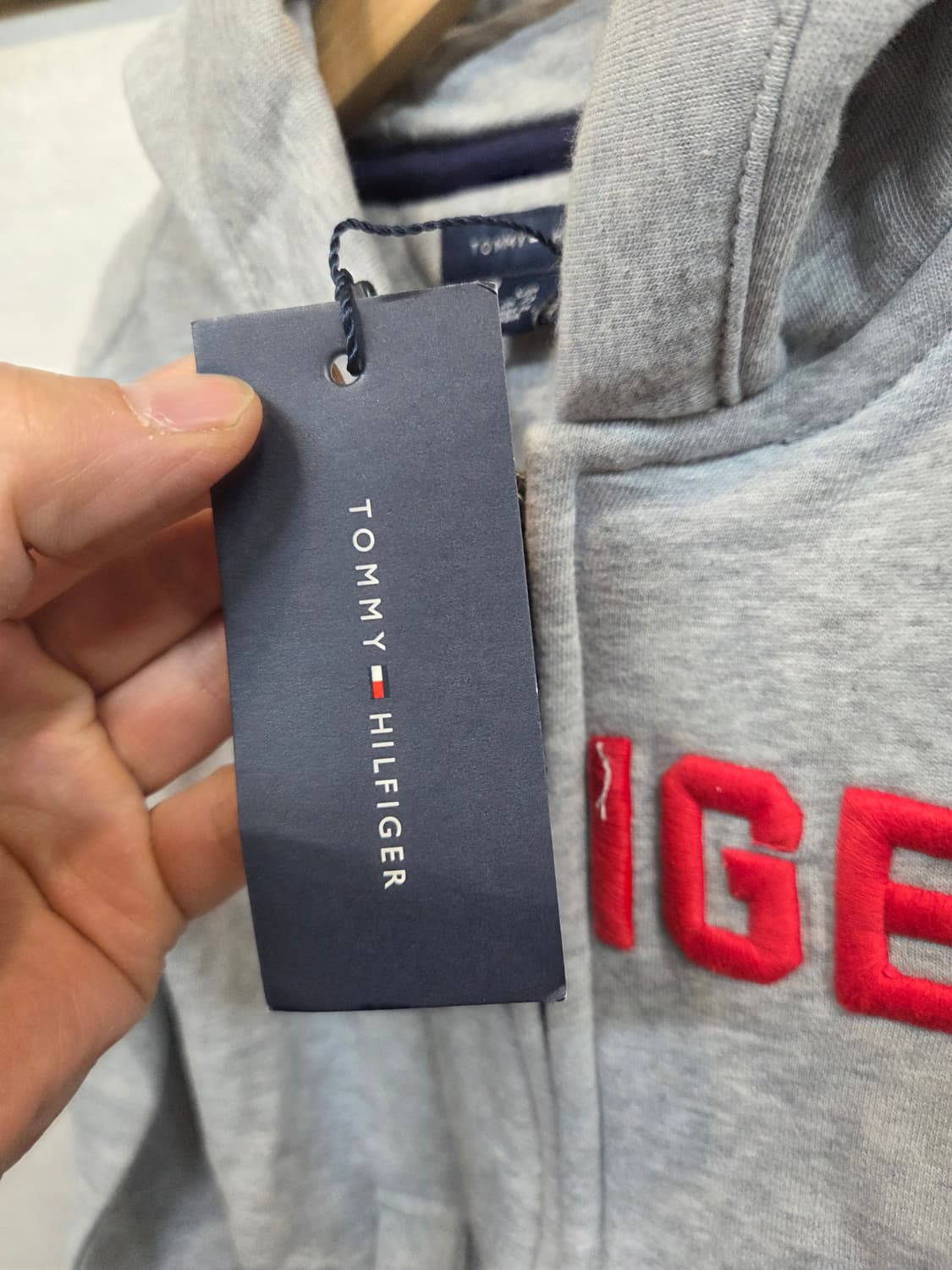 타미힐피거 키즈 기모 후드집업  6 7 상품이미지4