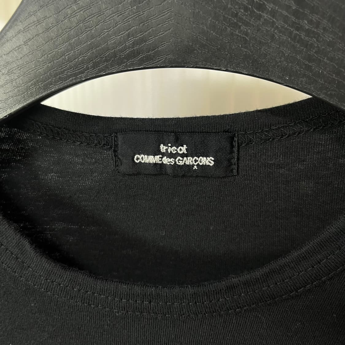 꼼데가르송 트리콧 레이스 디자인 롱슬리브 상품이미지3