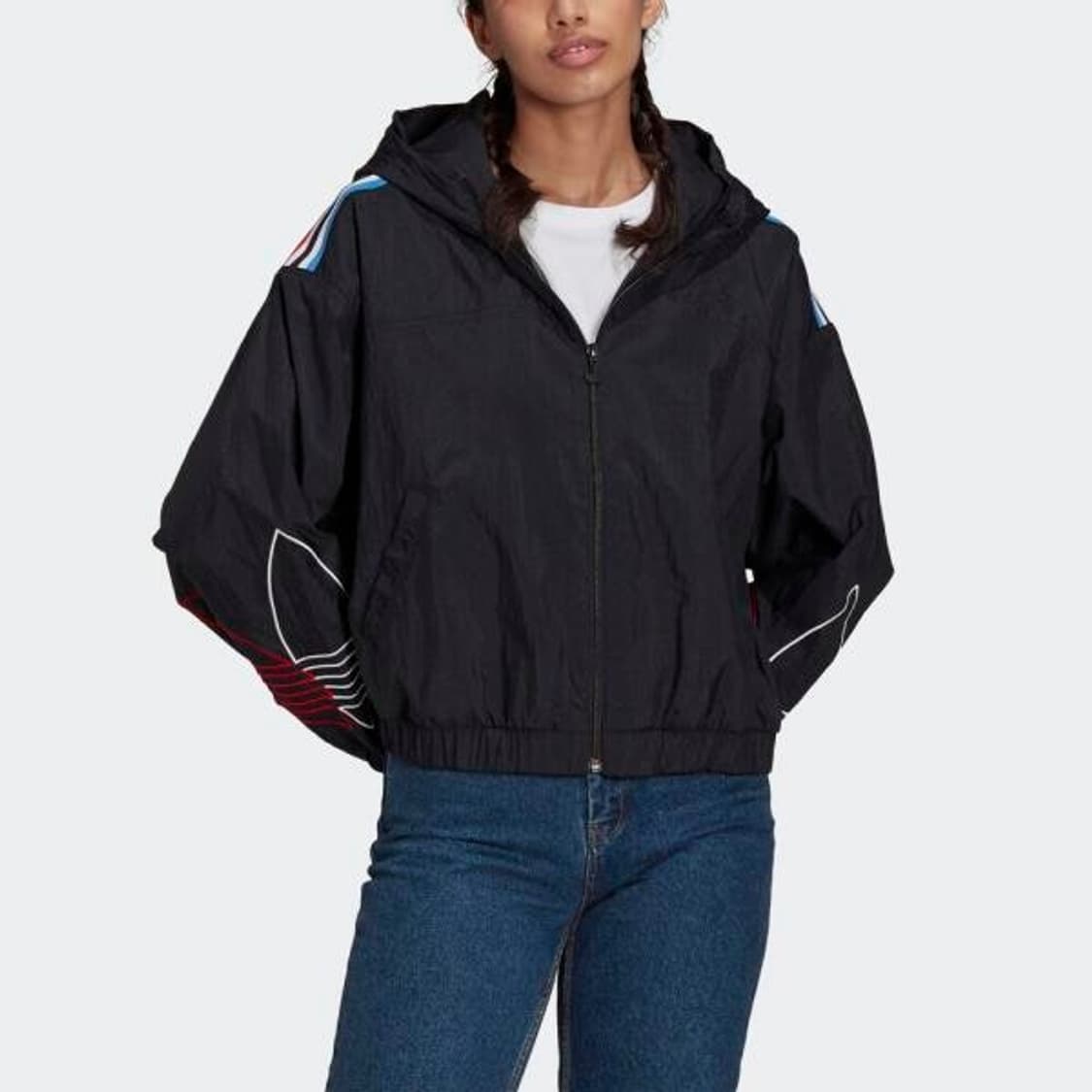 아디다스 윈드브레이커 바람막이 자켓 여성S 상품이미지9