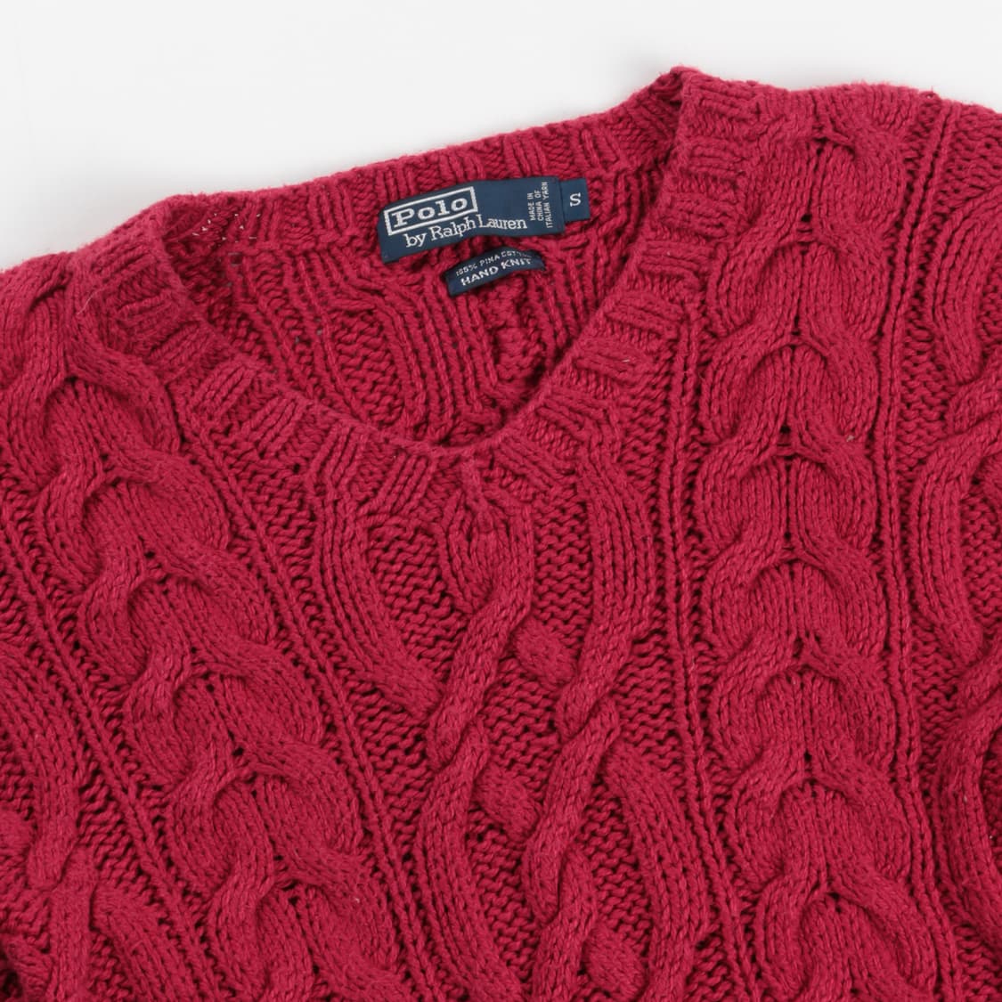 폴로 케이블 니트   상품이미지4