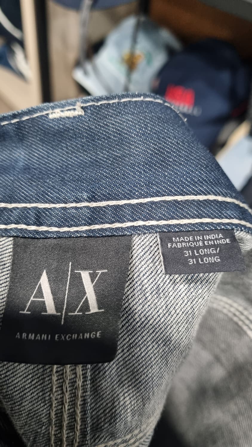 A/X 아르마니 익스체인지 남성 32사이즈 스키니 데님진 상태8/10 상품이미지7