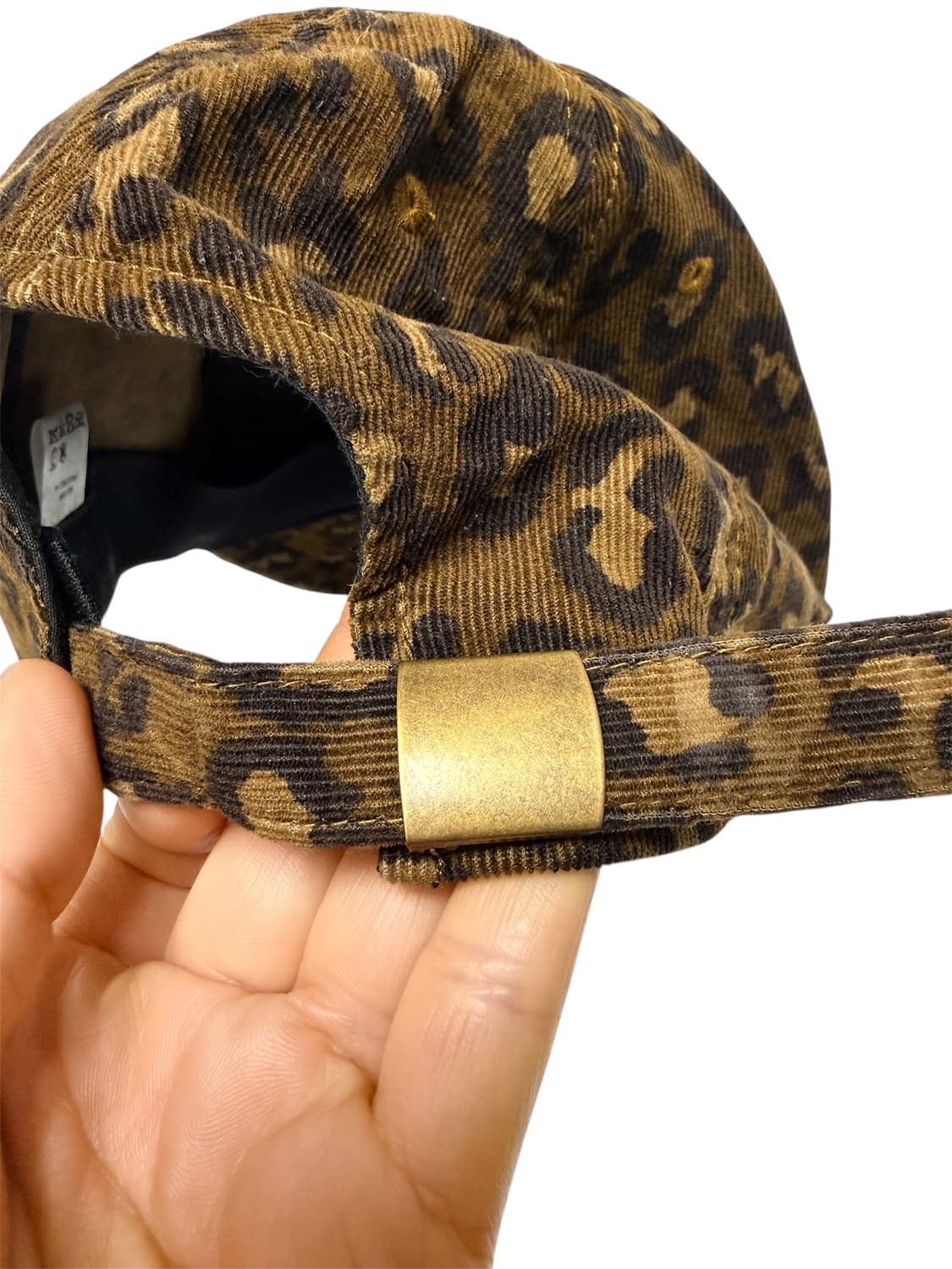 안나수이 ANNA SUI 코듀로이 호피 볼캡 상품이미지5