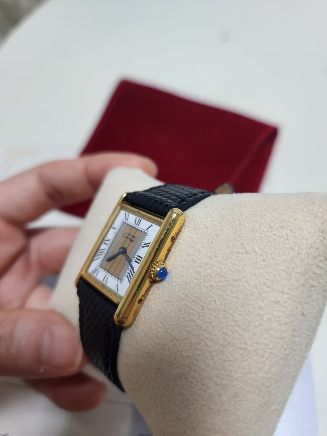 까르띠에 머스트 탱크 트리니티 버메일 남여공용 LM 상품이미지4