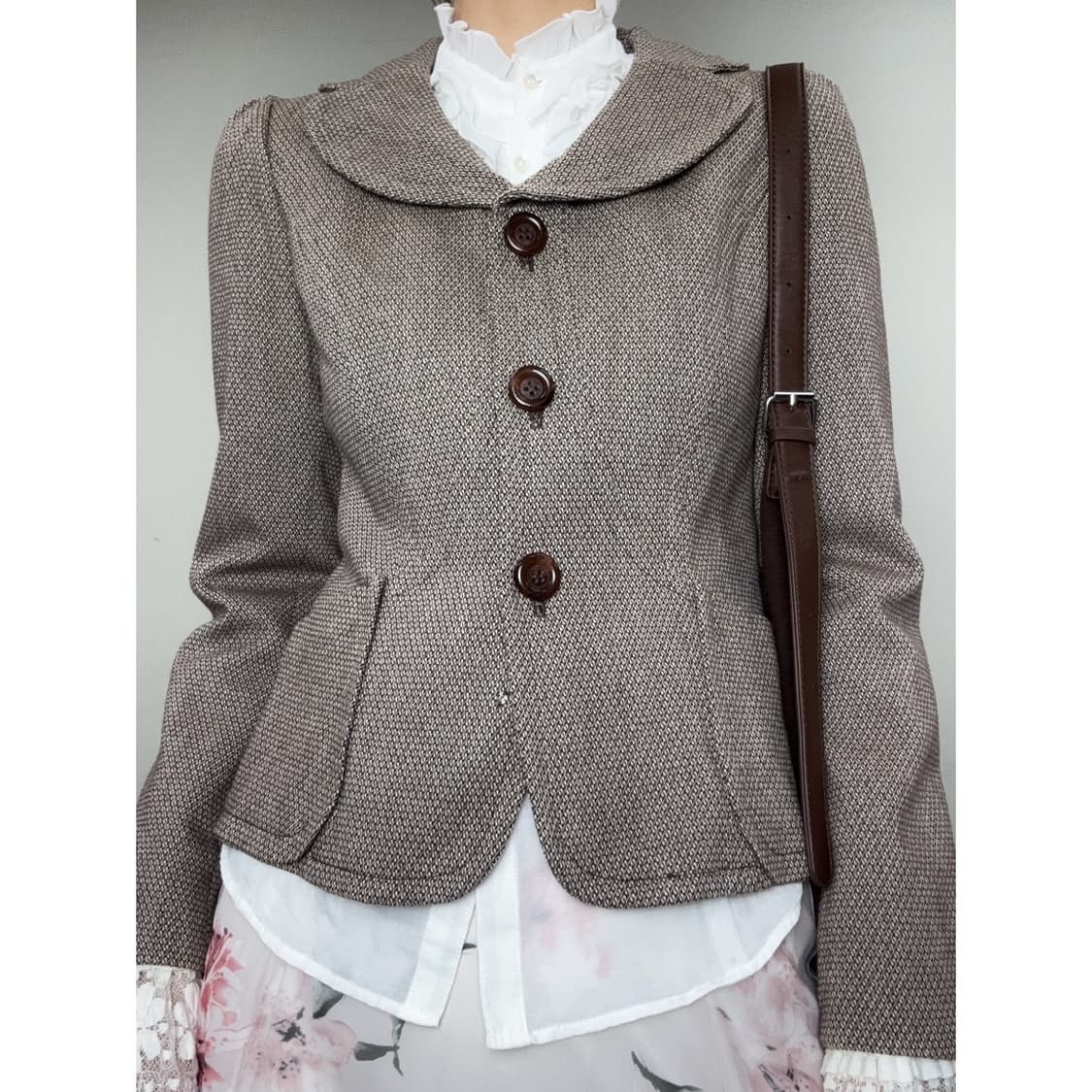 빈티지 울96% 블레이저 자켓 상품이미지1