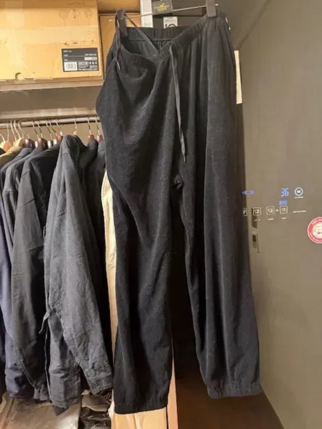 코모리 comoli 코튼 파일 팬츠 상품이미지1