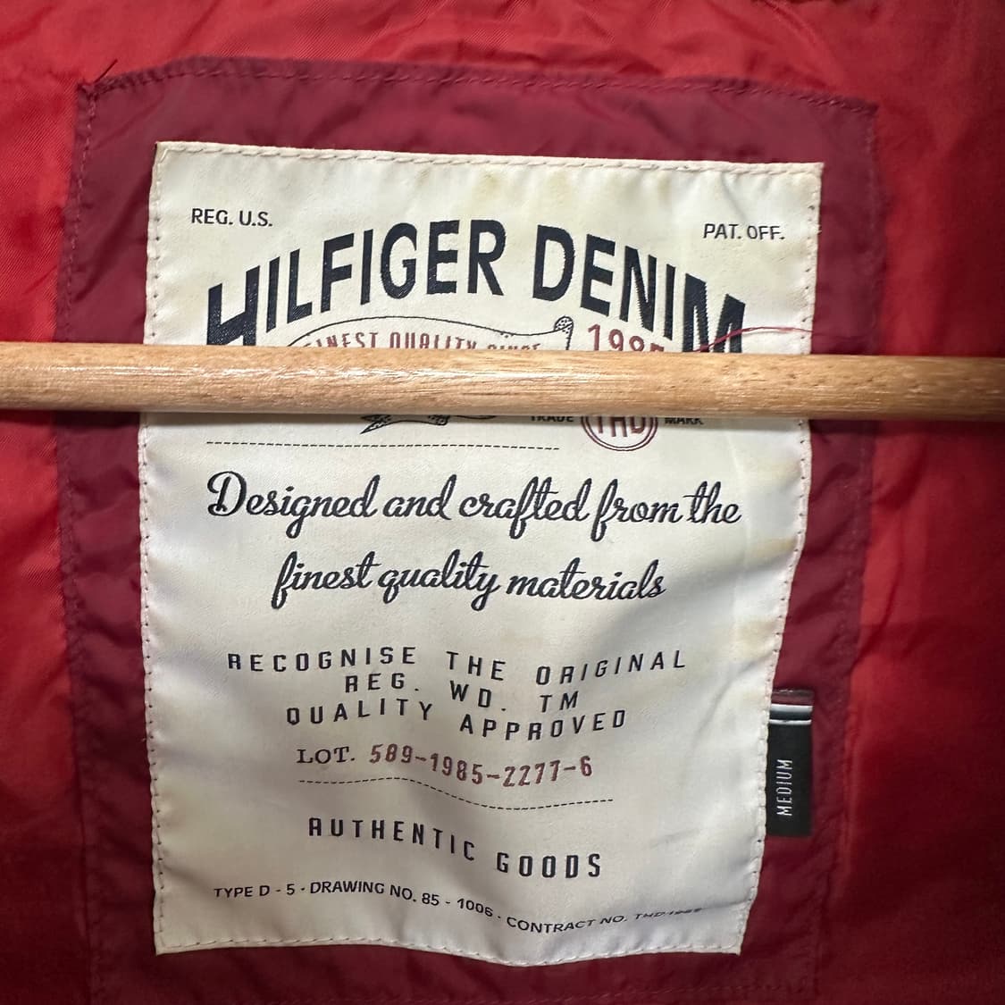   타미힐피거데님 남자 패딩조끼 M  EIW 상품이미지8