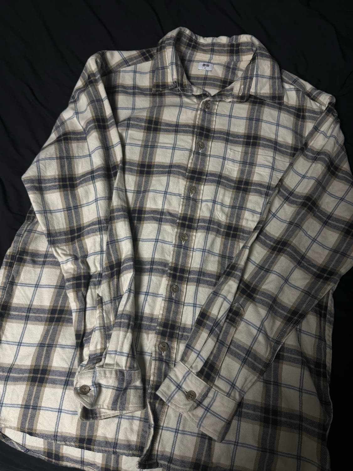 유니클로 체크셔츠  상품이미지1