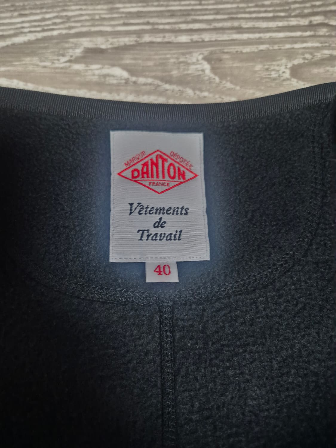 단톤 플리스 자켓 40사이즈 상품이미지3