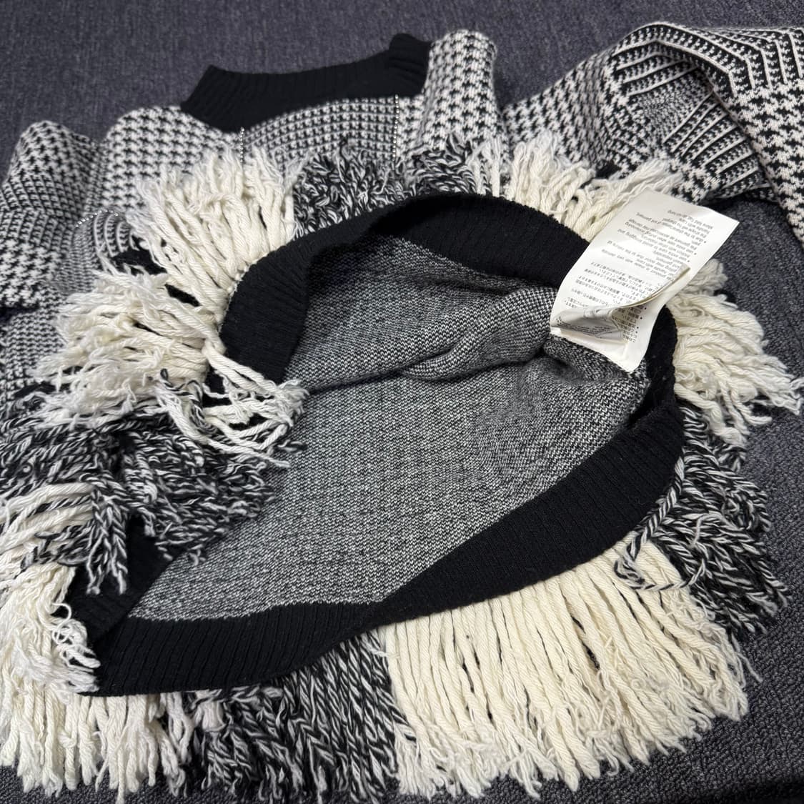 Sacai 사카이 디테일 울 니트  상품이미지7