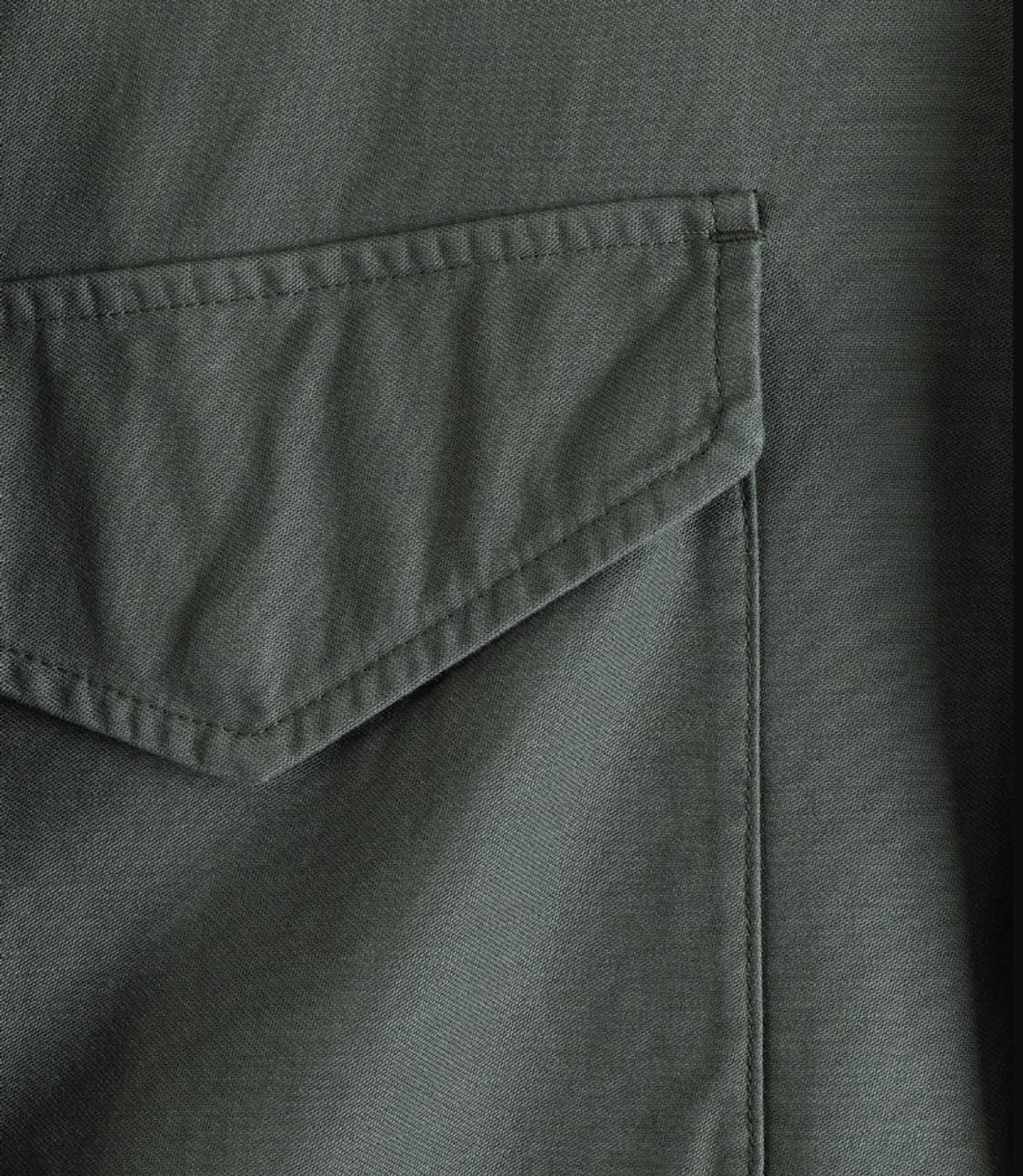 FRESH SERVICE 25ss 백사틴 필드 자켓 올리브 그린 L 상품이미지3