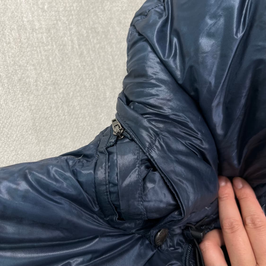 95 노스페이스 800 유광 경량패딩  상품이미지4