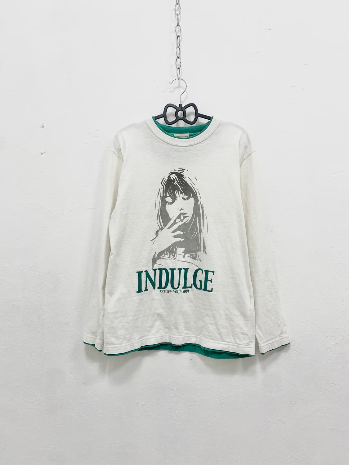 [POWER] 코디셋 ! 히글깔 y2k 그린체크 코디셋 상품이미지5