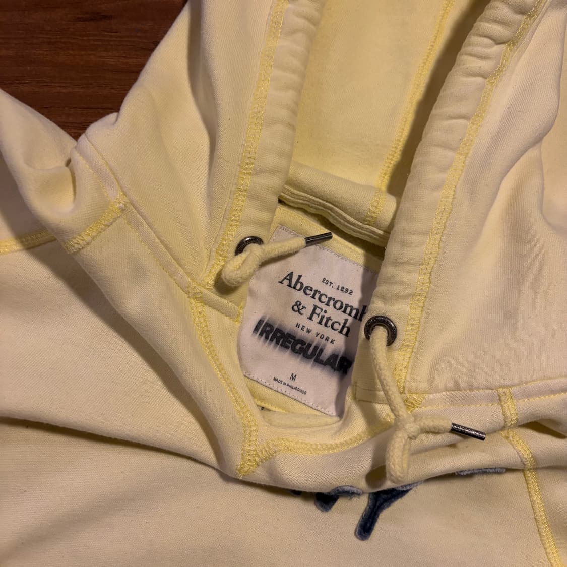 ABERCROMBIE AND FITCH 옐로 후디 상품이미지4