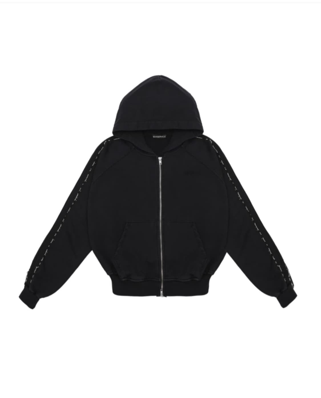 604 서비스 비즈 후드집업 블랙 [S] 상품이미지1