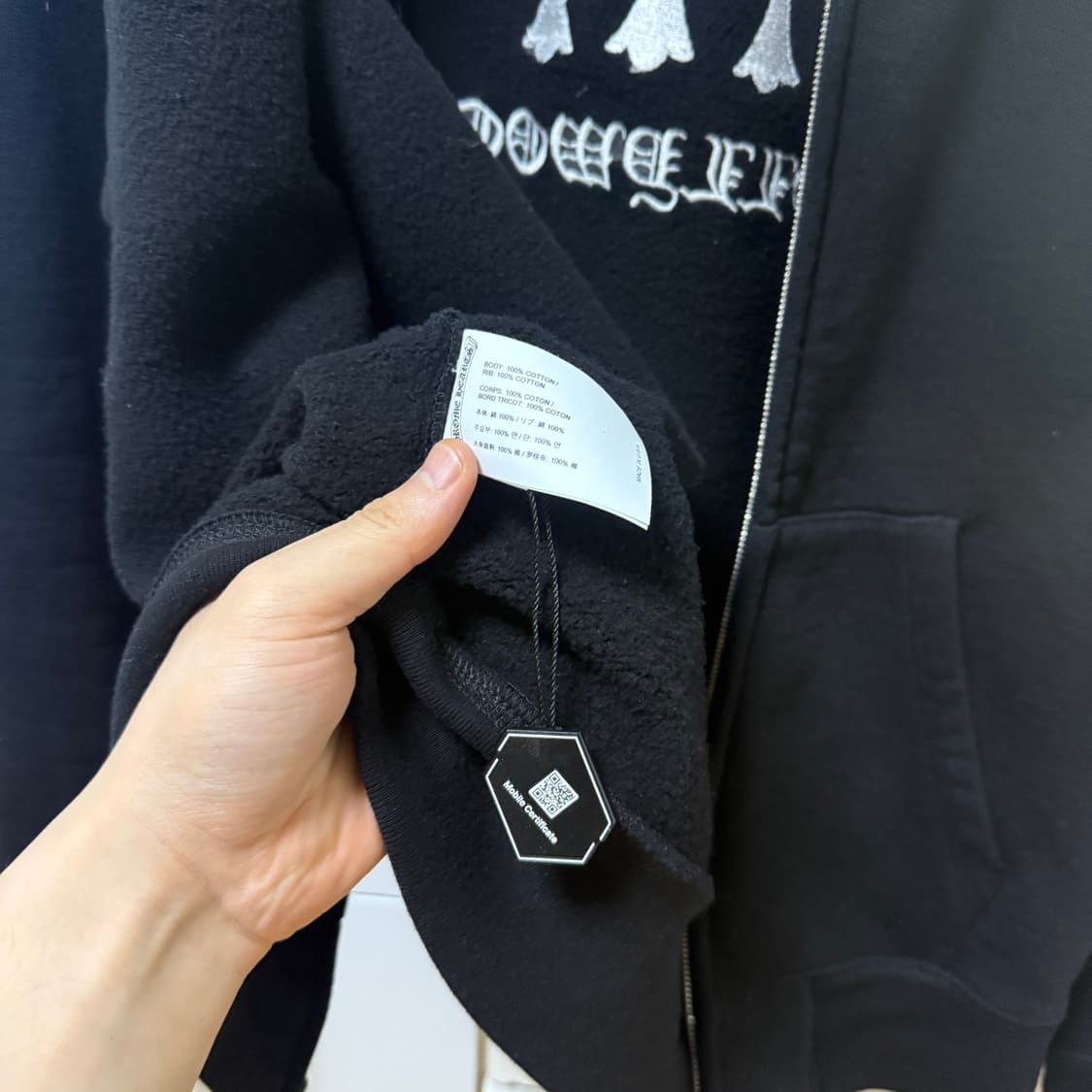 크롬하츠 세미터리 할리우드 후드집업
S사이즈  상품이미지7