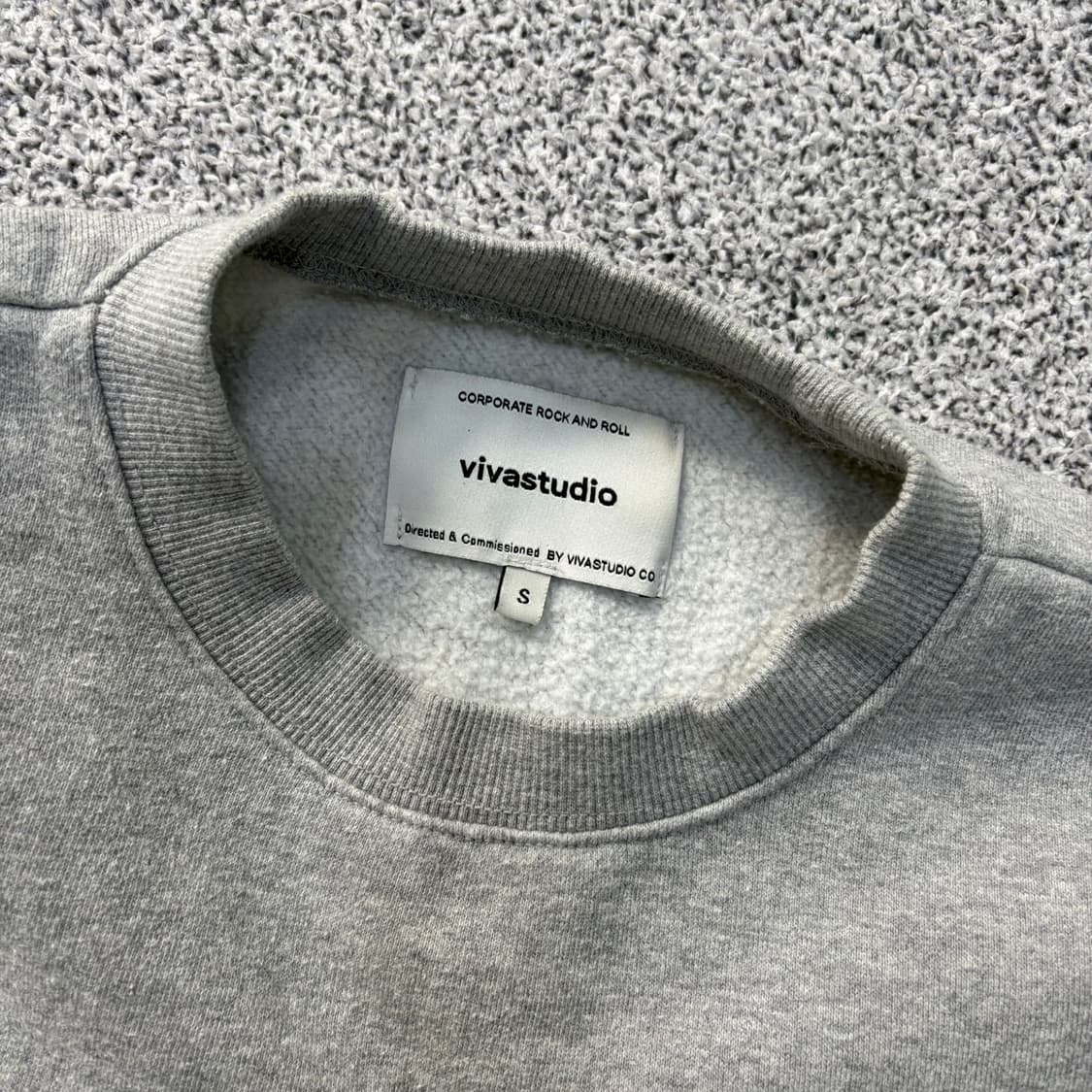 S 비바스튜디오 남성 긴팔 맨투맨 0423J 상품이미지2