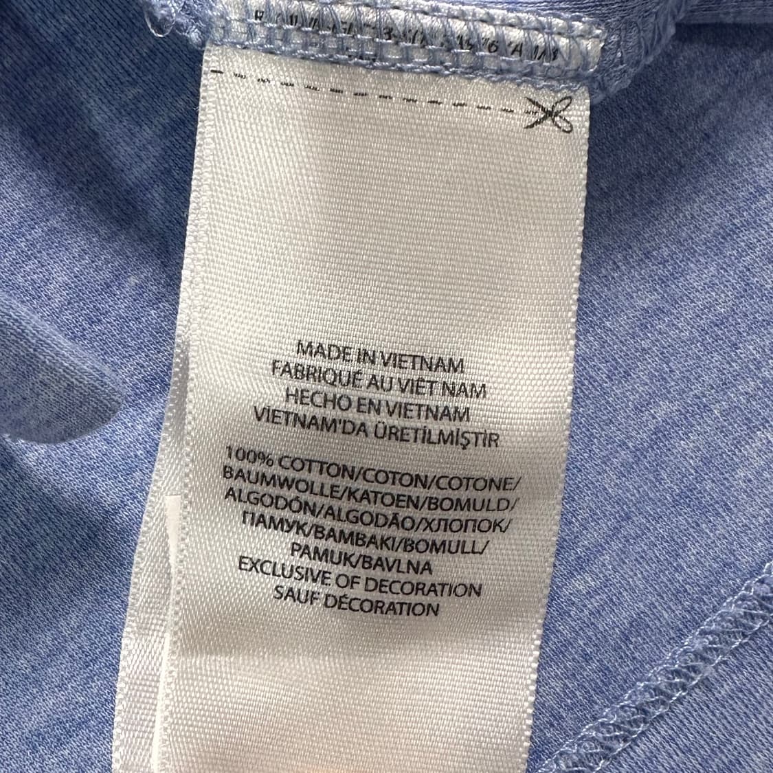 폴로 랄프로렌 스카이블루 카라티 상품이미지6