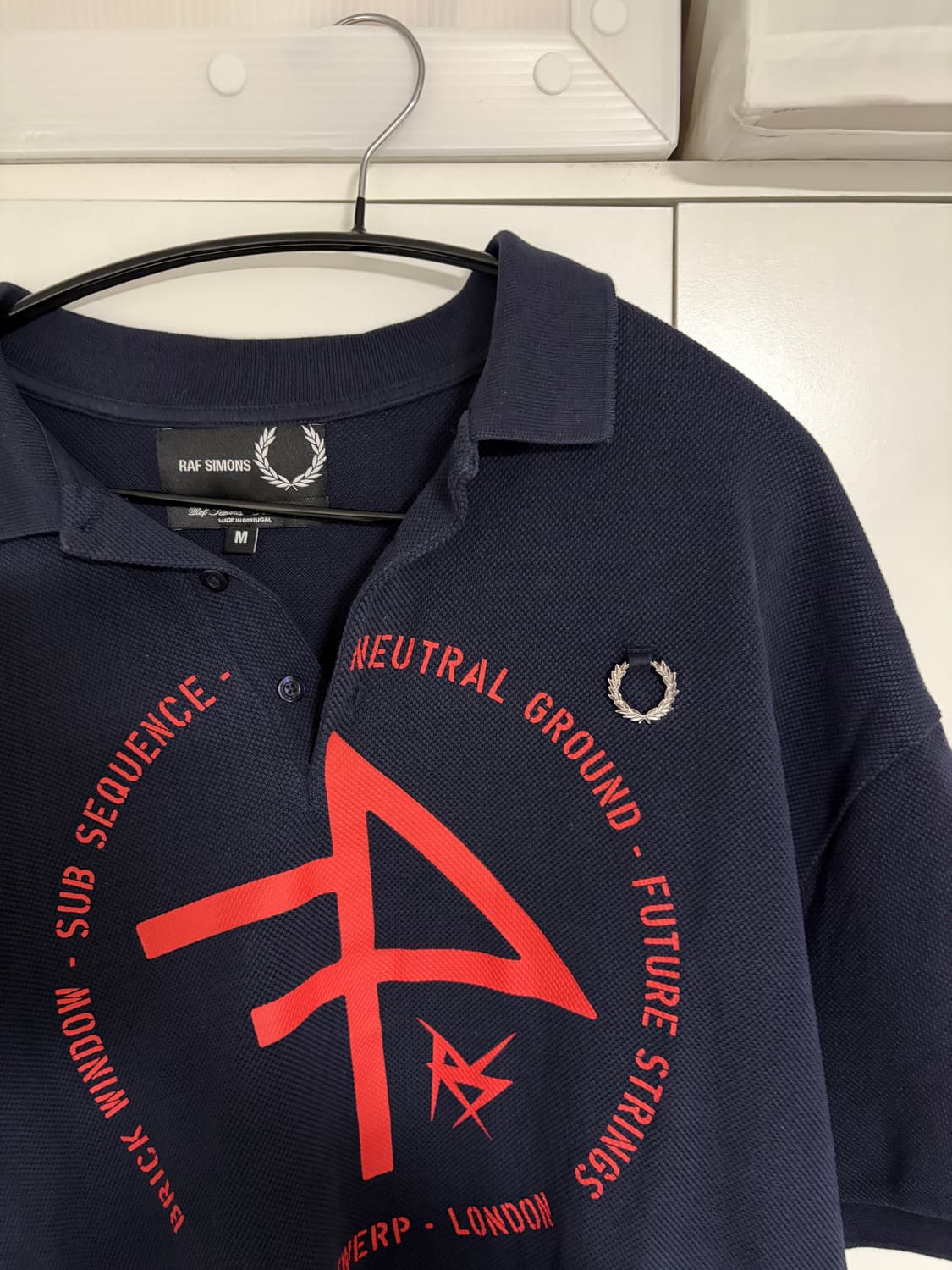 라프시몬스 프레드페리 pk 티셔츠 상품이미지3