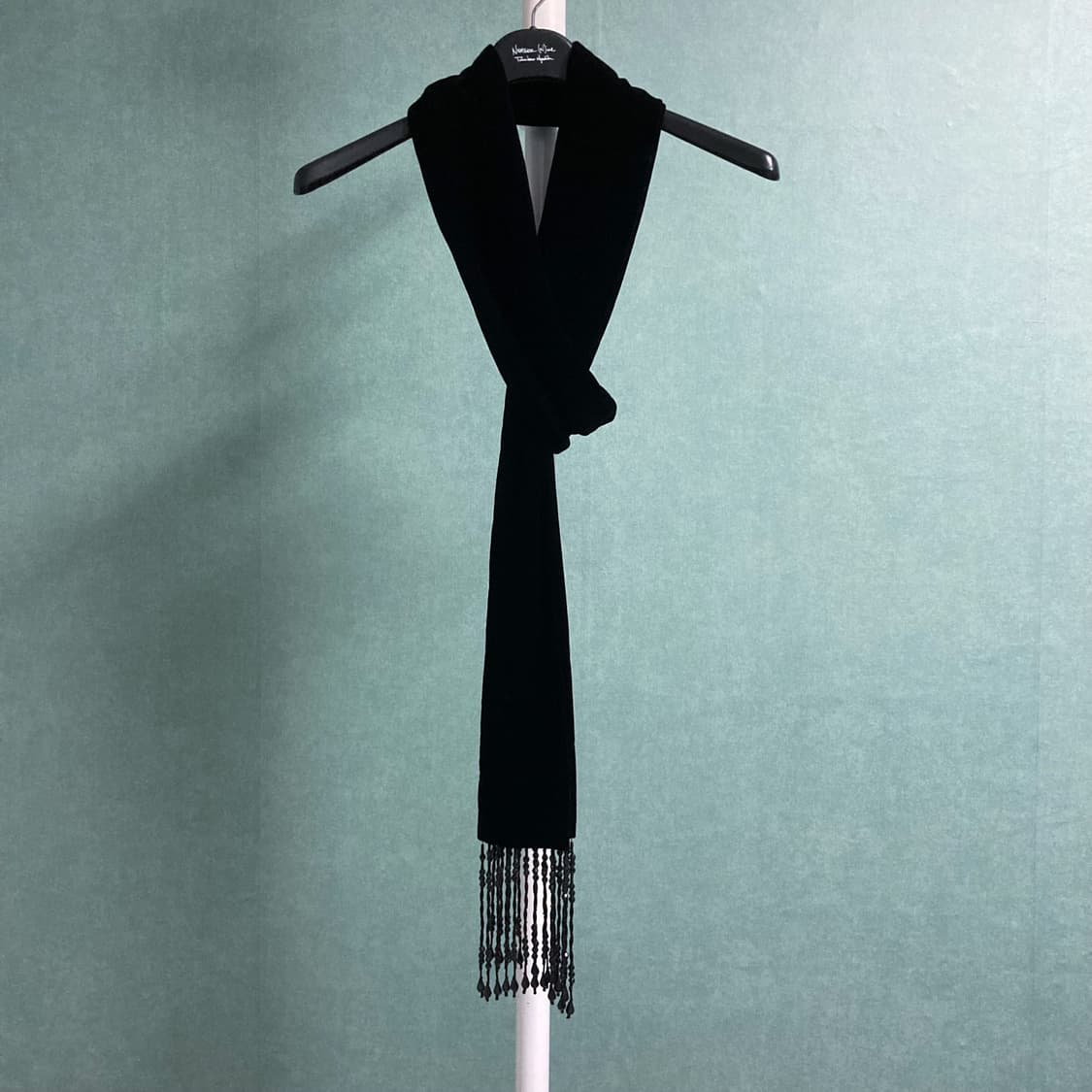 넘버나인 아크릴 프린지 베로아 롱 머플러 상품이미지2