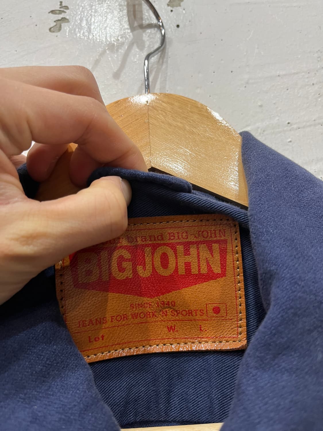 BIG JOHN 빅존 트러커 자켓 Made in JAPAN 상품이미지3