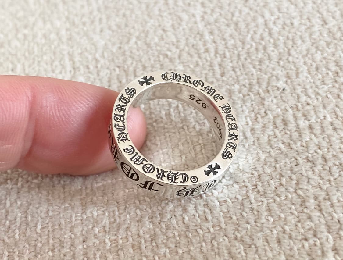 크롬하츠 포에버링 15호 실버 정품 상품이미지2