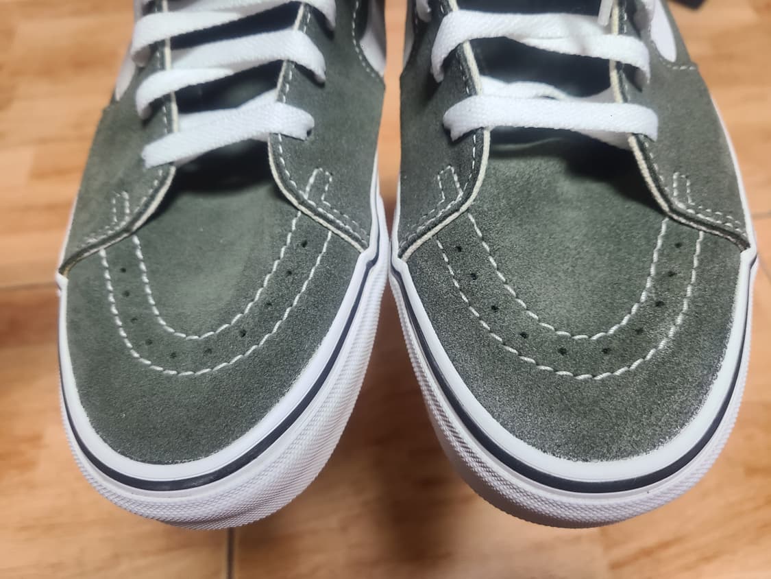 반스 스케이트하이 그린카키 265 상품이미지2