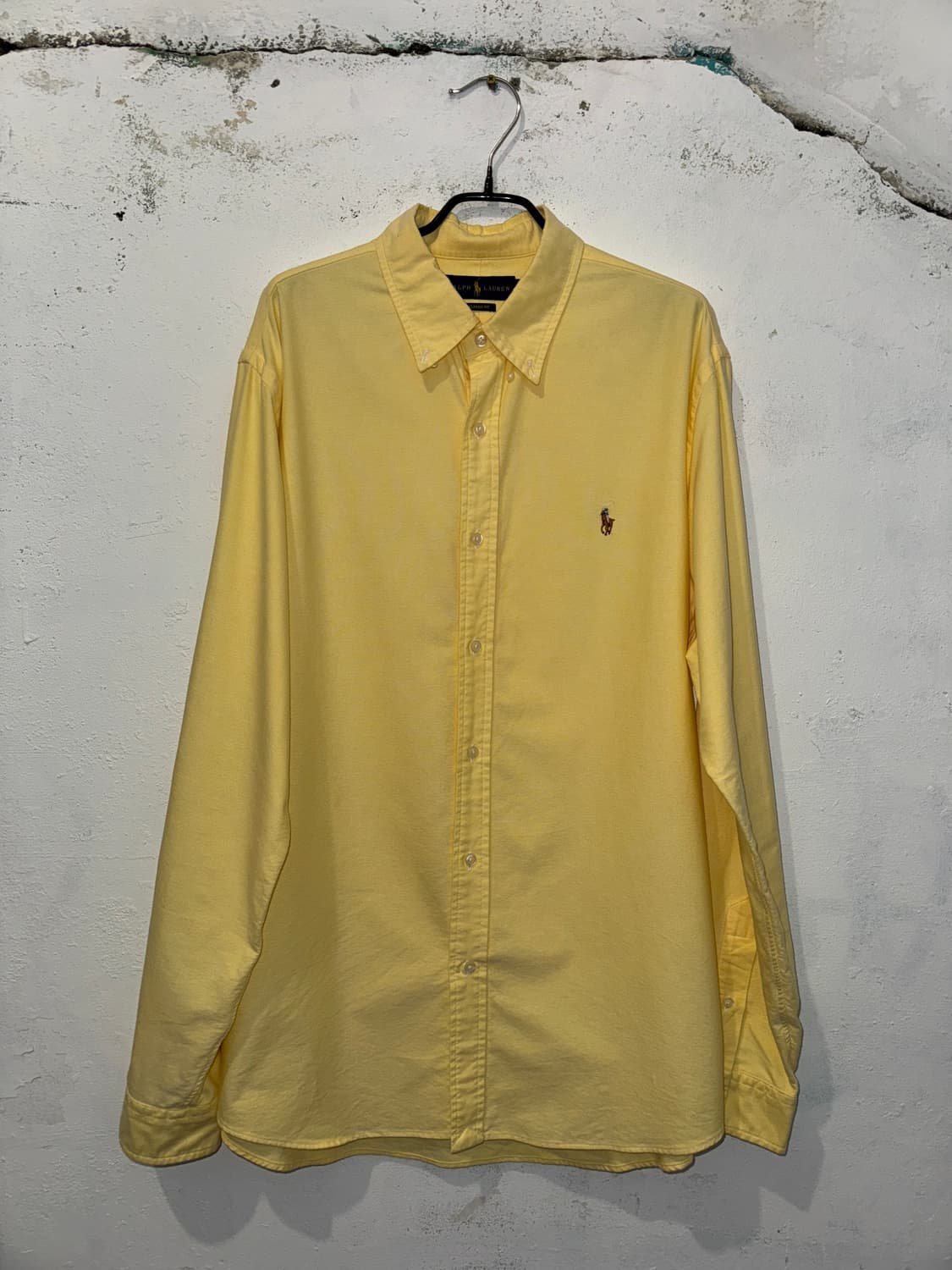 POLO yellow shirt (XL) 상품이미지1