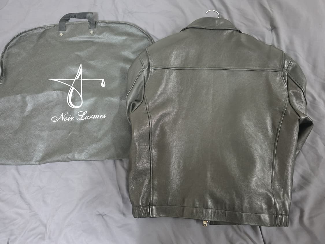 느와르라르메스 세미오버 가죽자켓 48 상품이미지2