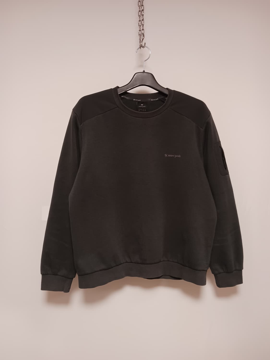 스노우피크 라운드넥 맨투맨 상품이미지1