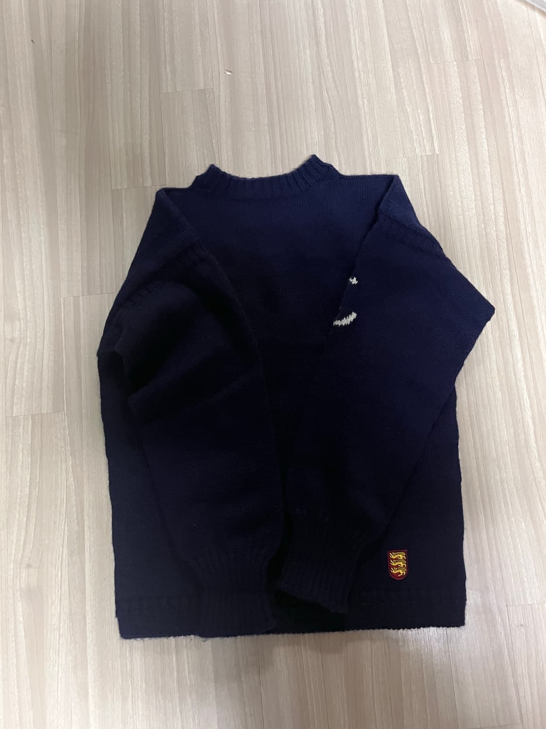 건지울른스 홀가먼트 니트 네이비 40 상품이미지1