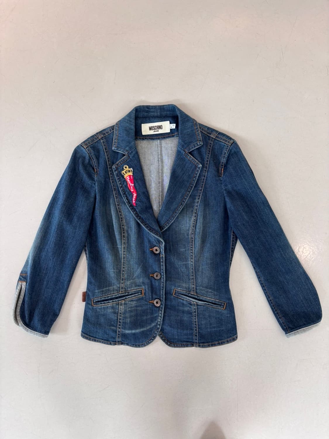 Vintage Moschino Denim Jacket 상품이미지2