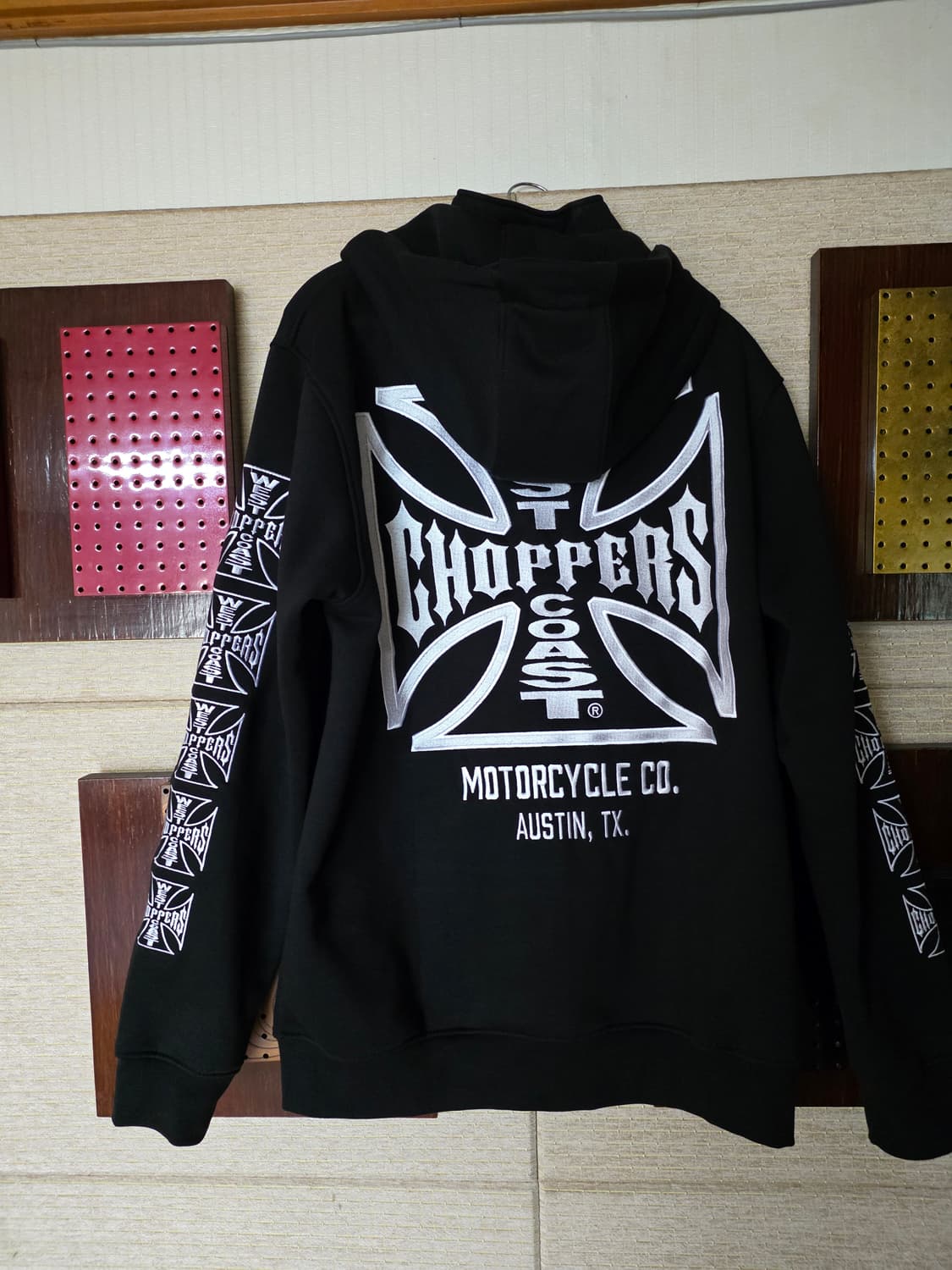 웨스트코스트차퍼스 자수 집업후드 상품이미지2