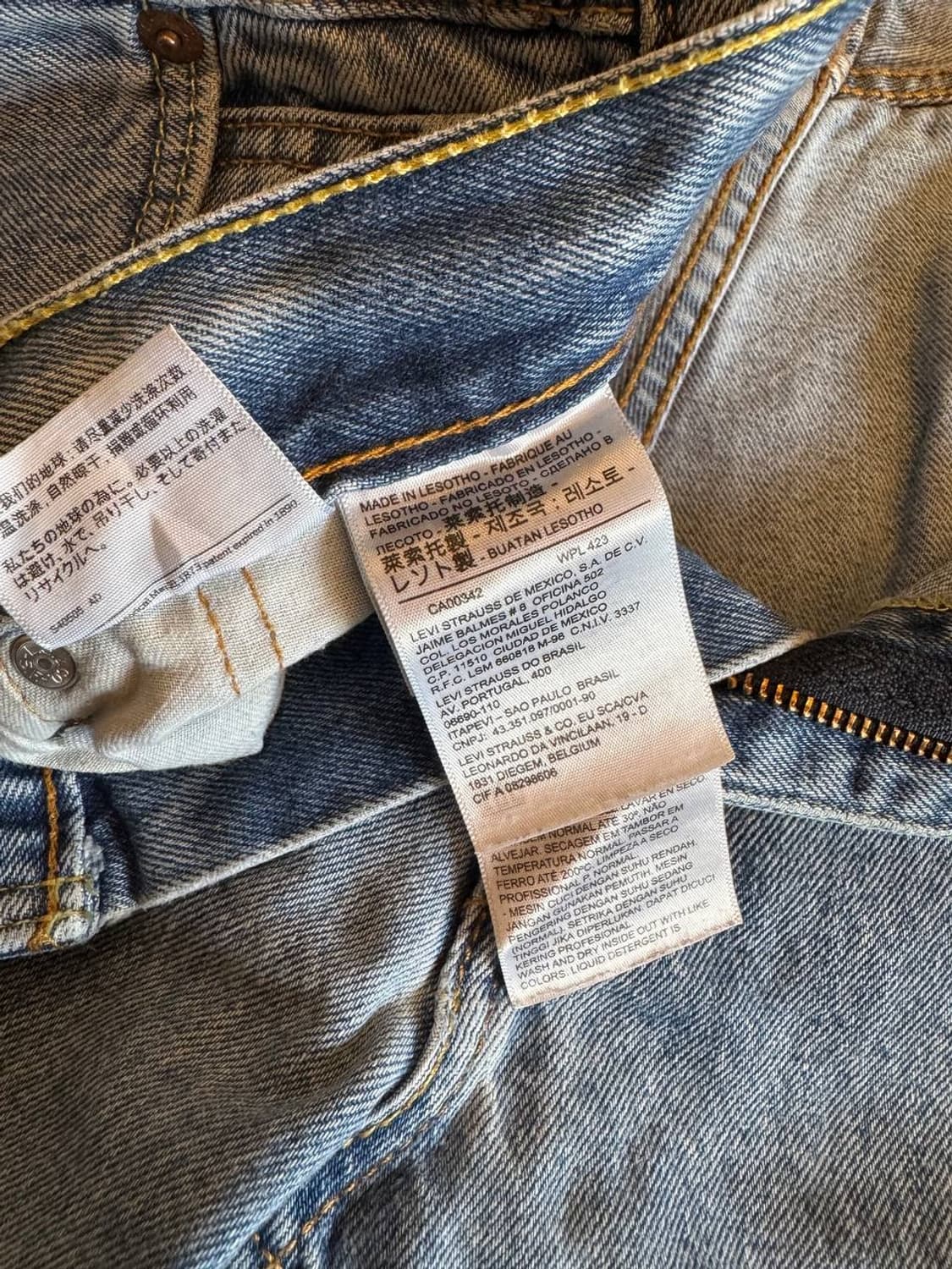 Levis 505 indigo jeans (33-34) a25 상품이미지5