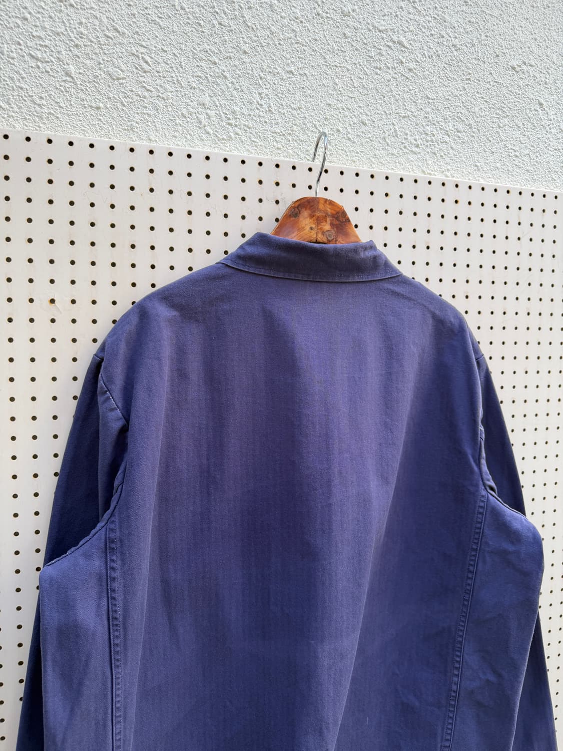 OLD EURO HBT FADED NAVY 헤링본트윌코튼 워크자켓 상품이미지10