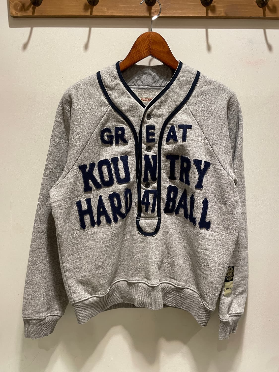 캐피탈 베이스볼 스웻셔츠 4 상품이미지1