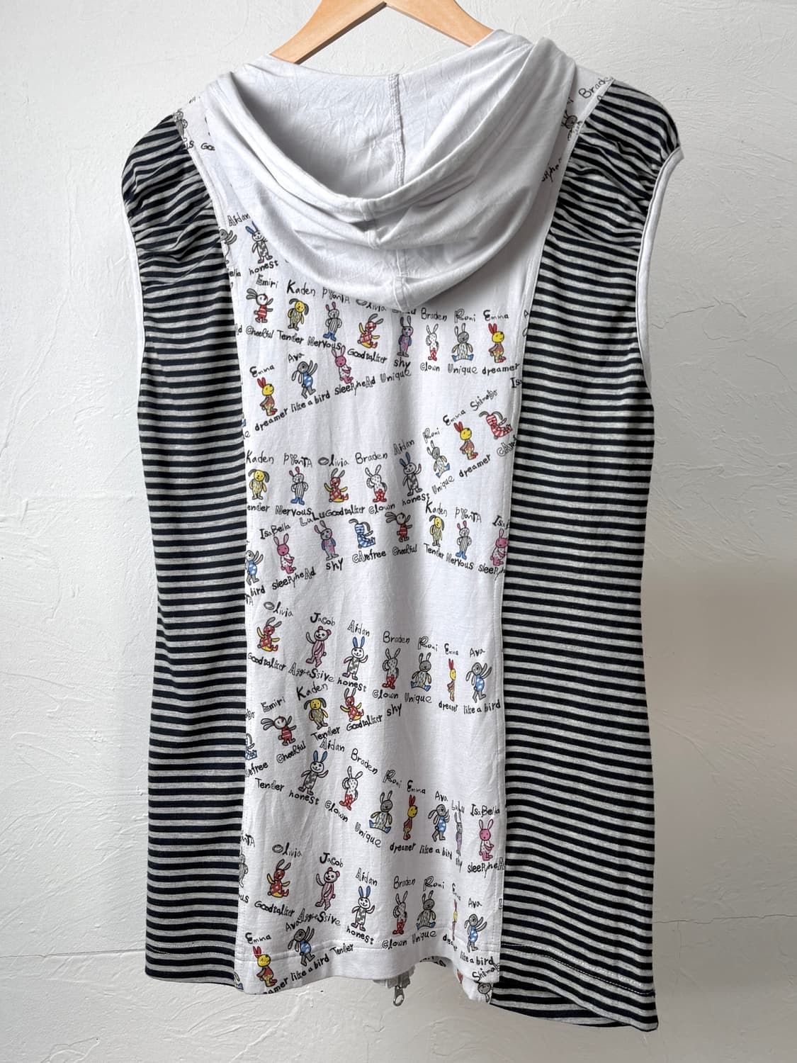 Via Faburrica 투웨이 후드 집업 베스트 상품이미지7