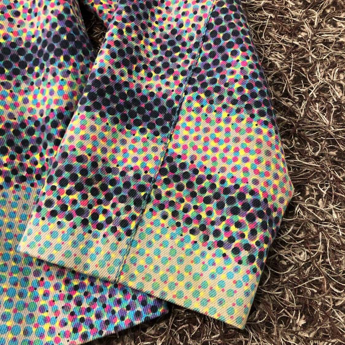 겐조 퍼 카라 멀티컬러 도트 패턴 자켓 상품이미지3