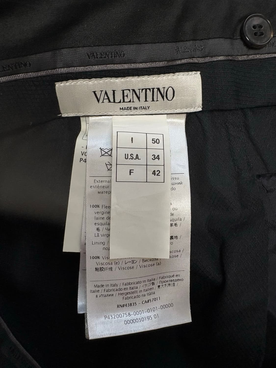 VALENTINO PANTS 50(34) 상품이미지4