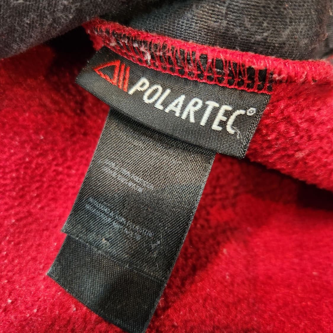 노스페이스 데날리 레드 그레이 플리스 자켓 M 105 상품이미지4